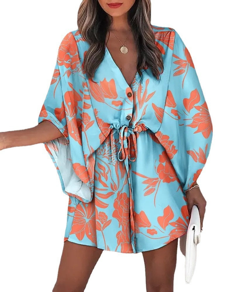 Women's Jumpsuit - Summery Beach Vacation Outfit