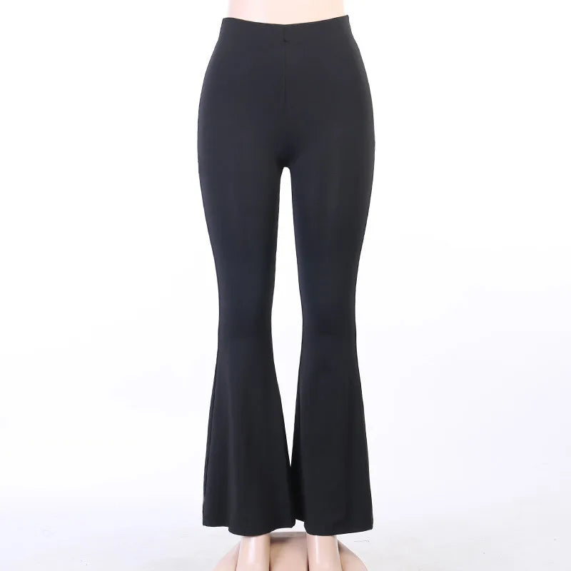 Gabrielle - Elegant flared trousers with high waist