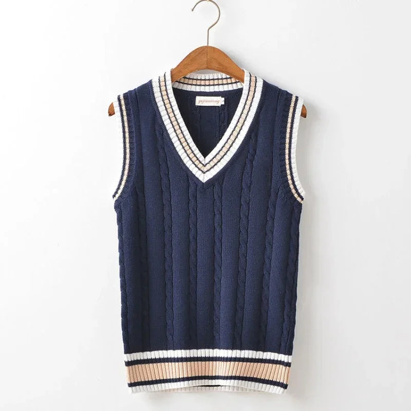 Migue | Men's Knitted Vest | V-Neck