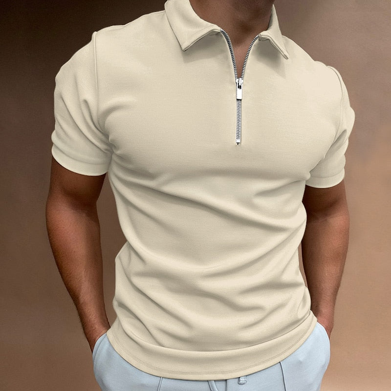 Hans | Men's Zip Polo