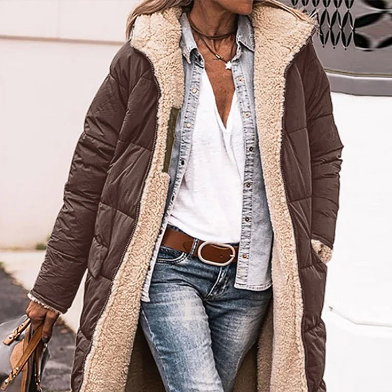 Women's Thickened Wool Fleece Coat