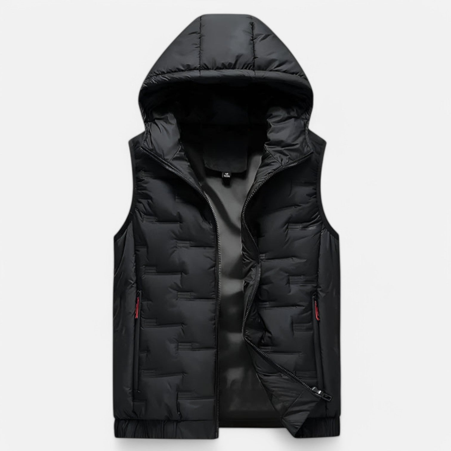 Monacogents | Multicolor Hooded Puffer Vest