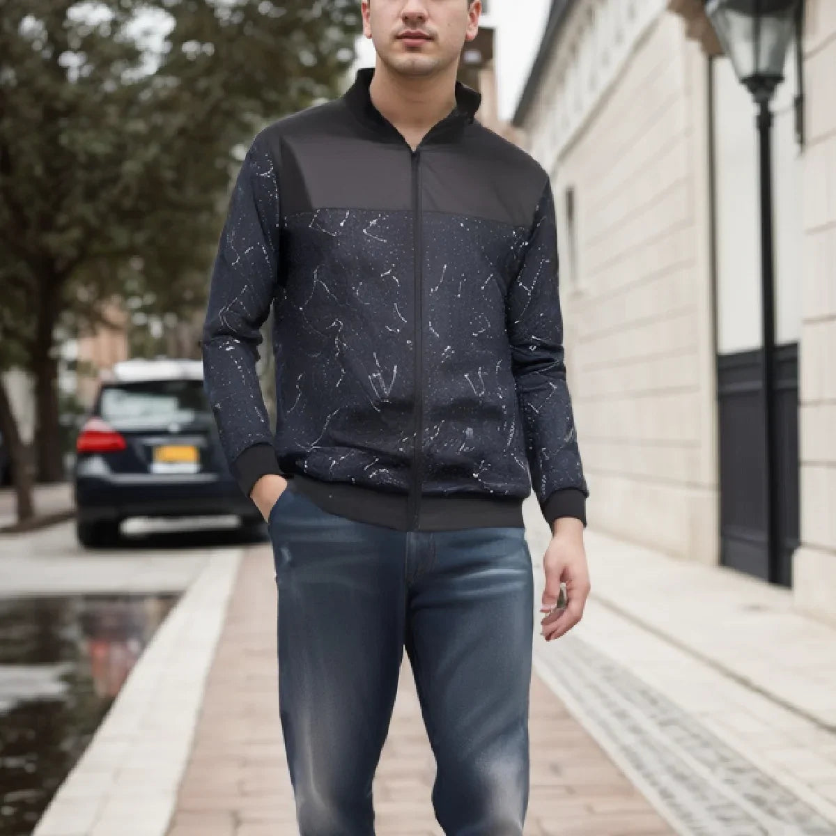 Men's Casual Thin Jacket  - Loose Fit - Various Colors