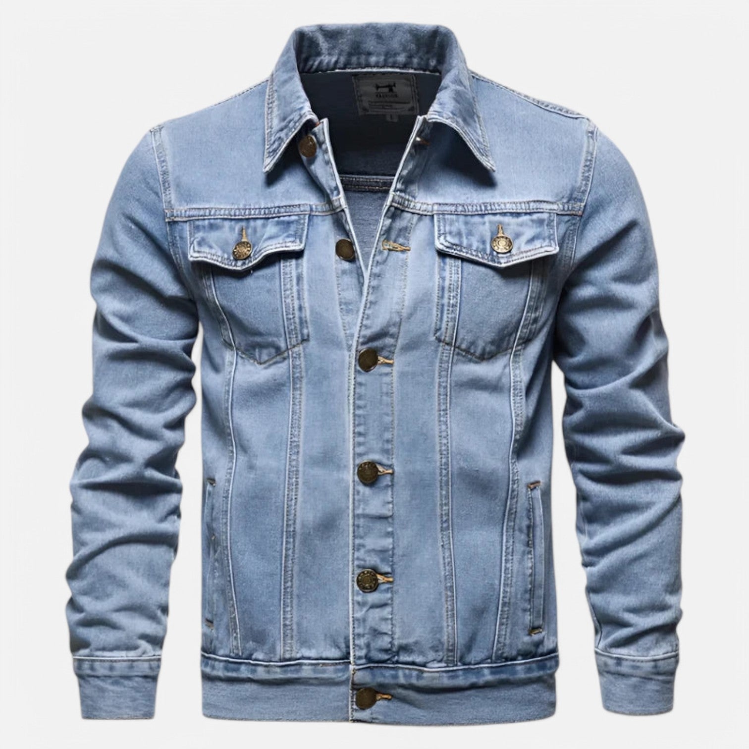 Monacogents | Classic Cotton Denim Jacket