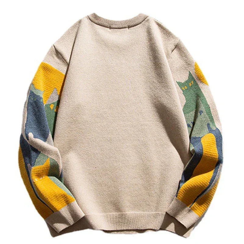 Nicolas | Men's Graphic Sweater | Oversized