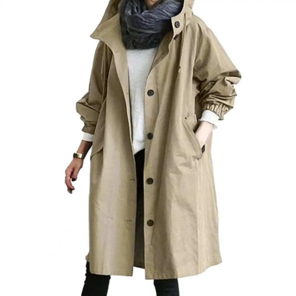 Meliora | Long Trench Coat for Women - Stylish & Timeless Outerwear