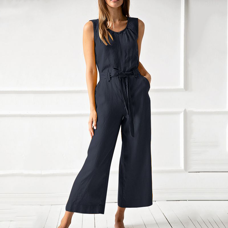 Anastasia - Casual jumpsuit with wide leg