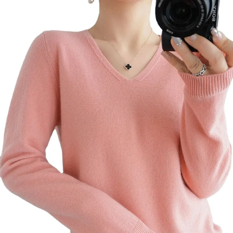 Abelle - V-neck jumper