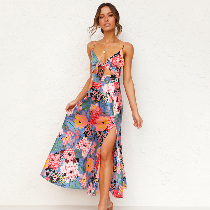 Cyra - Flowered dress for women