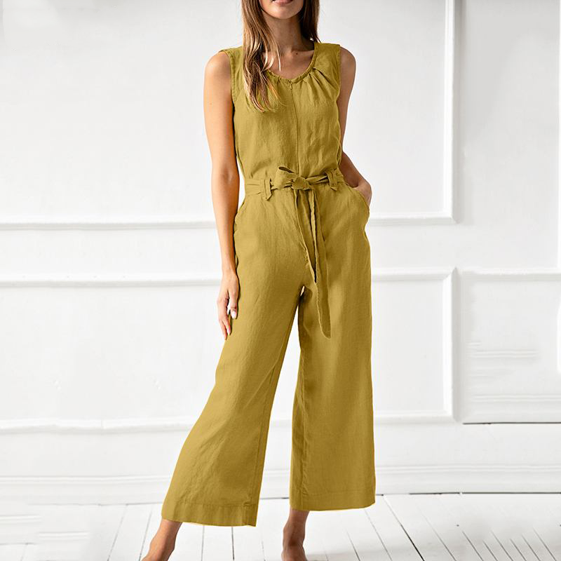 Anastasia - Casual jumpsuit with wide leg