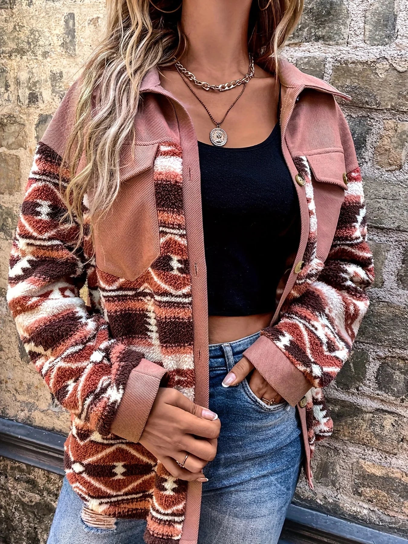 Women's  Plush Warm Temperament Jacket