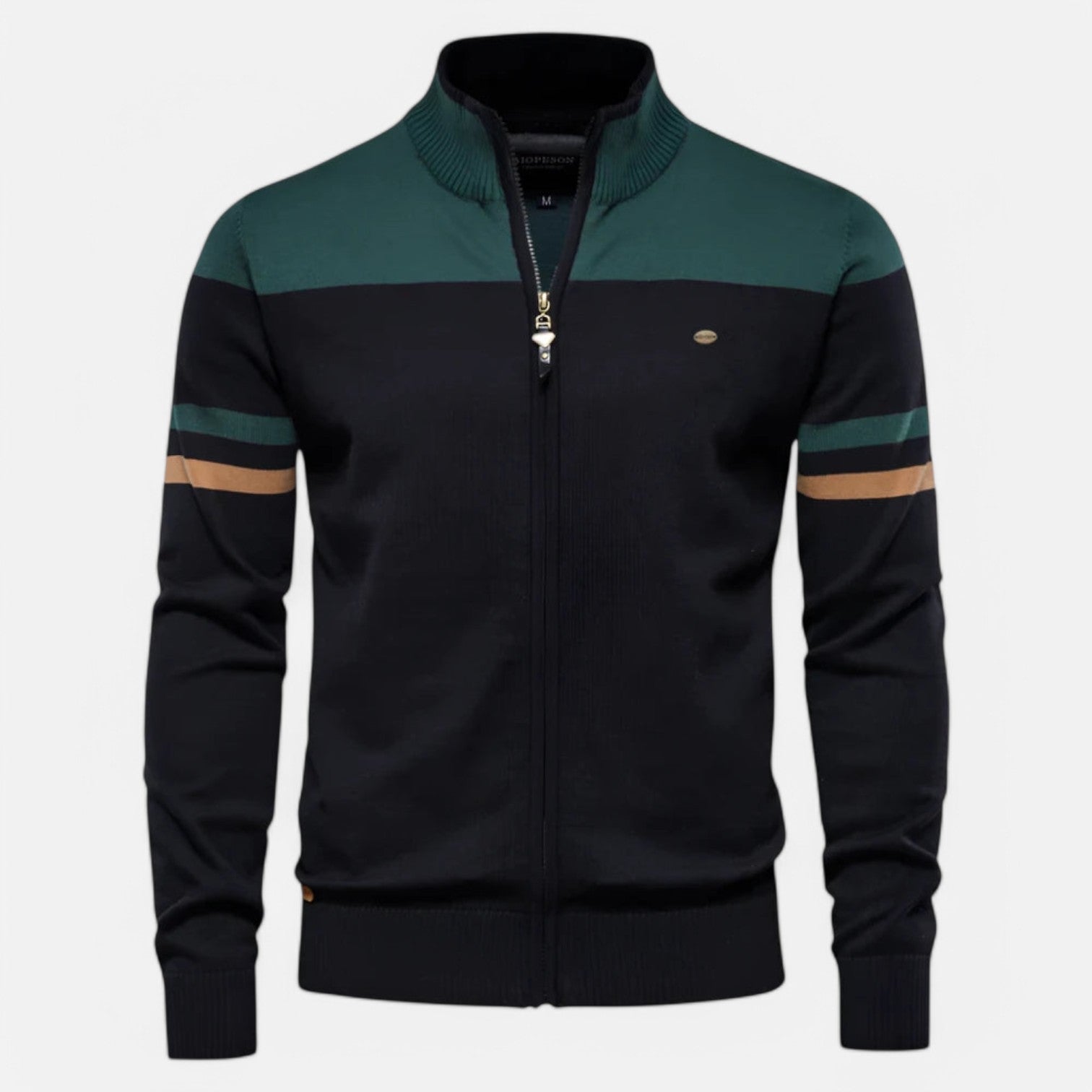 Monacogents | 100% Cotton Zip-Up Knit Vest