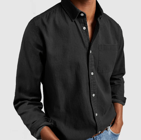 Thaddeus - Elegant Shirt - Casual - Linnen - Everyday Wear