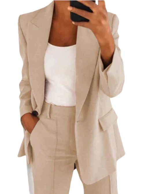 Harper – blazer set with jacket and trousers