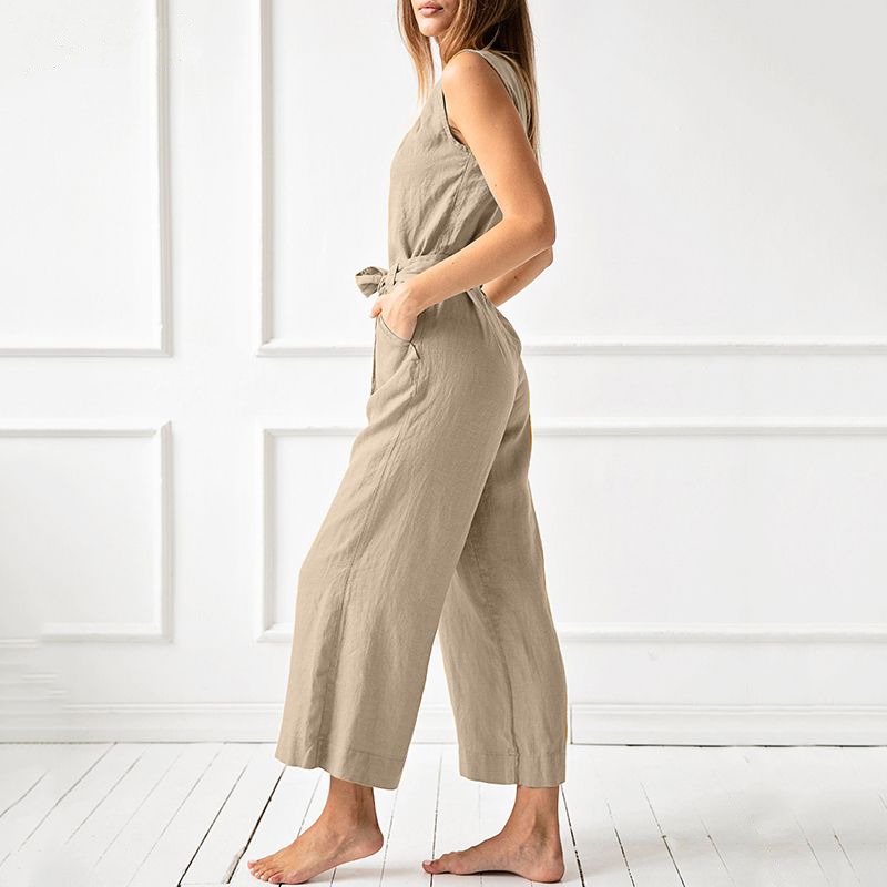 Anastasia - Casual jumpsuit with wide leg