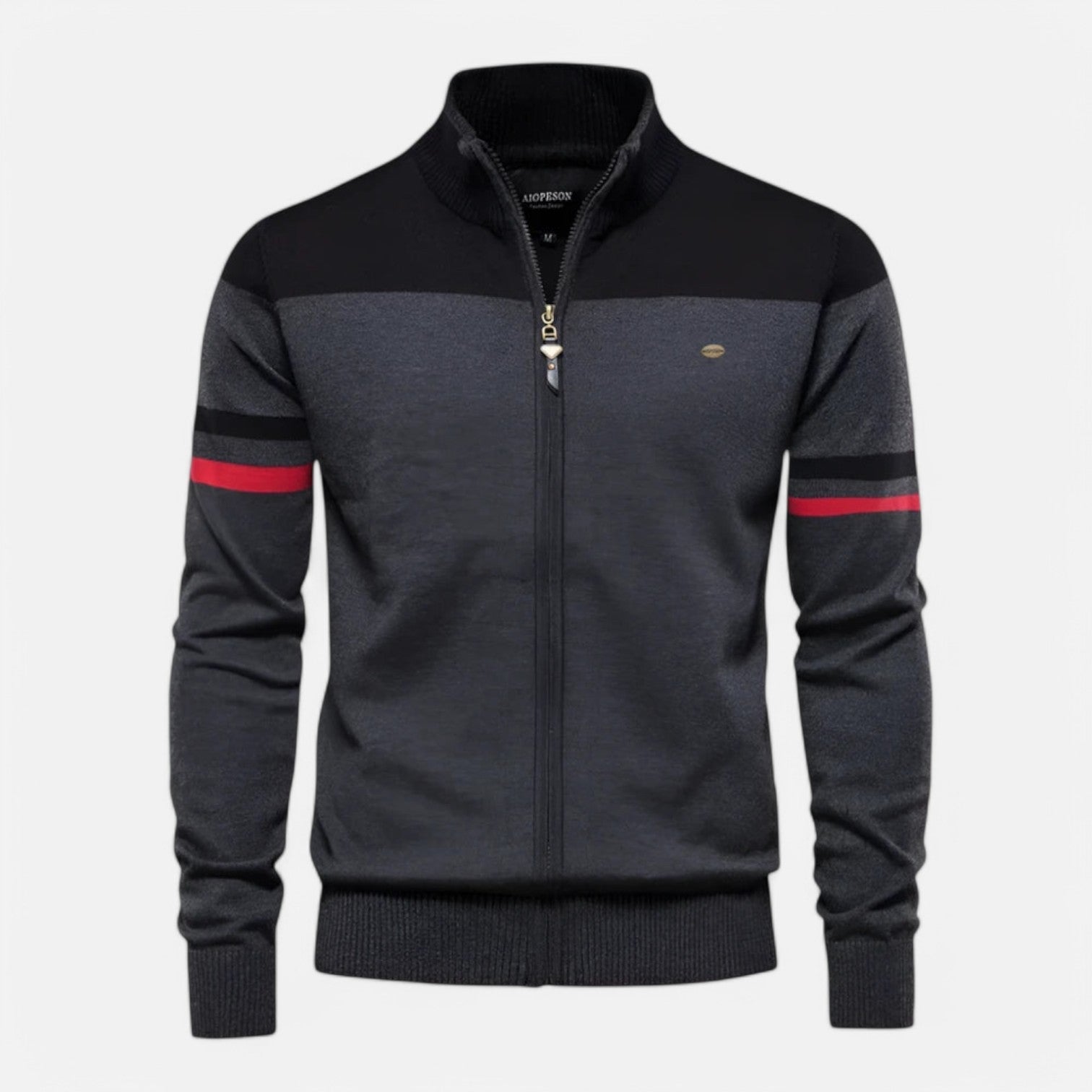 Monacogents | 100% Cotton Zip-Up Knit Vest