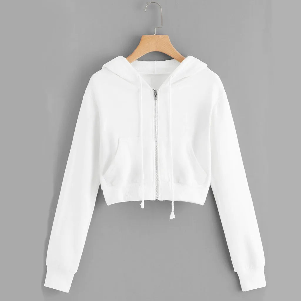 Womens Hooded Casual Mid level Fit Jacket