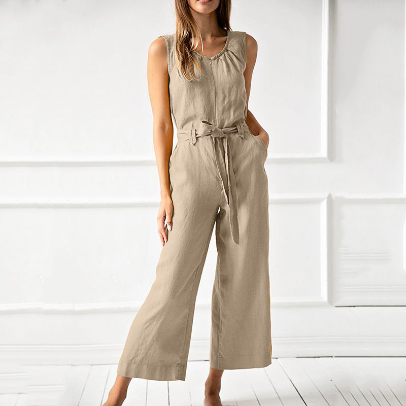 Anastasia - Casual jumpsuit with wide leg