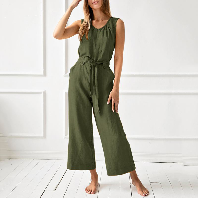 Anastasia - Casual jumpsuit with wide leg