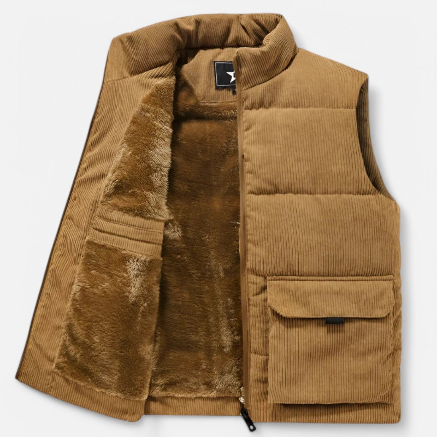 Monacogents | Wool Cotton Padded Vest