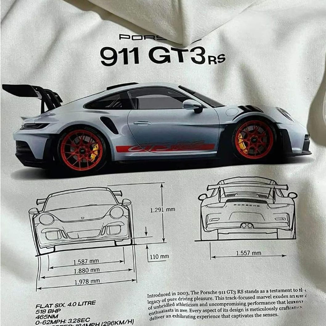 Classic oversized 911 GT3RS T-shirt