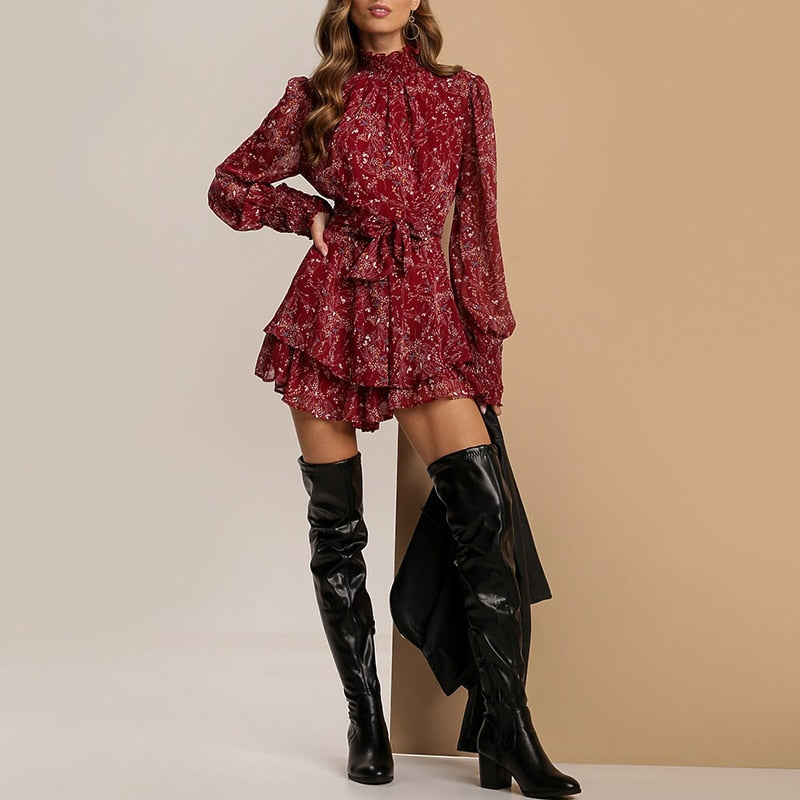 Elegant and chic mini dress
