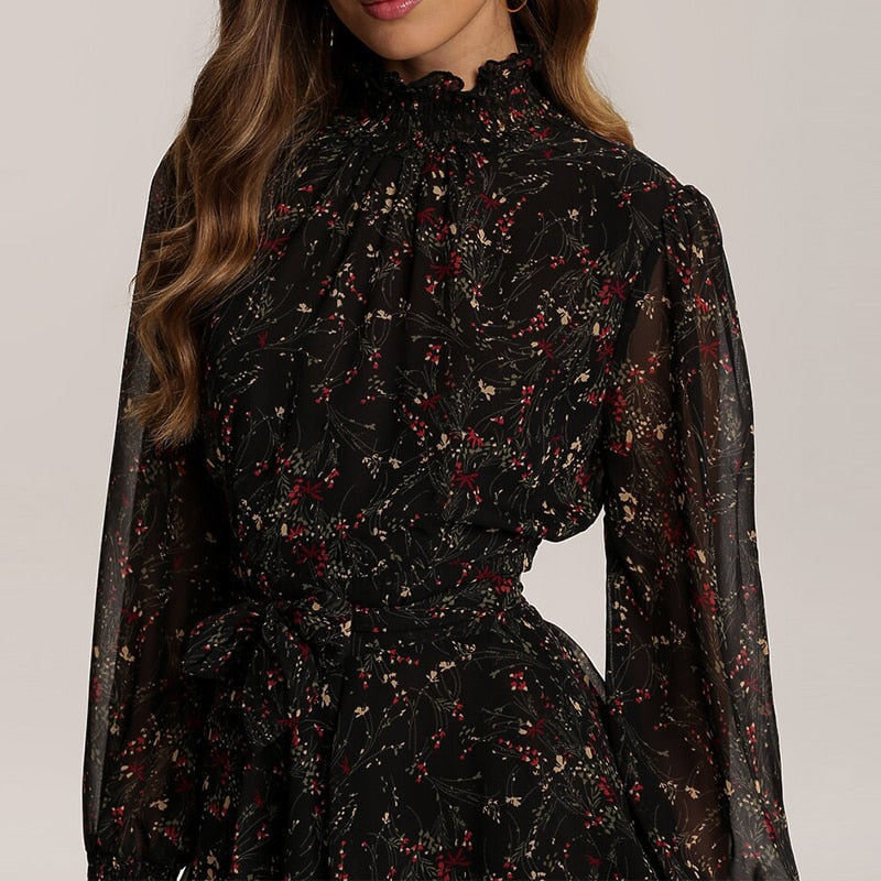 Elegant and chic mini dress