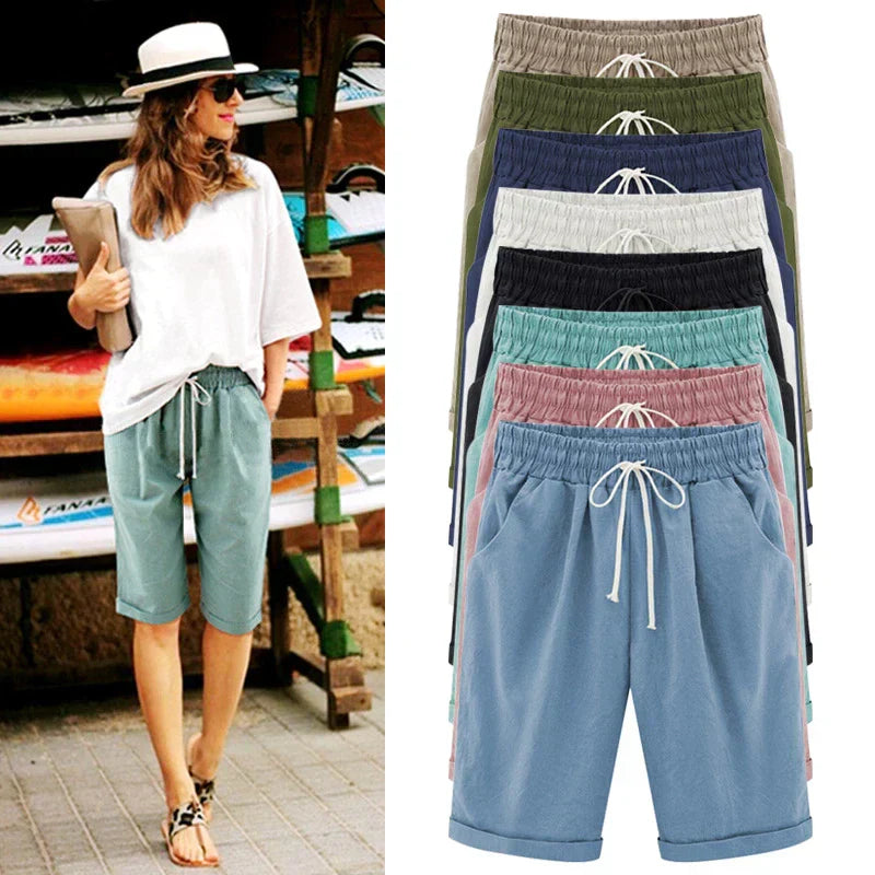 Summery beach trousers