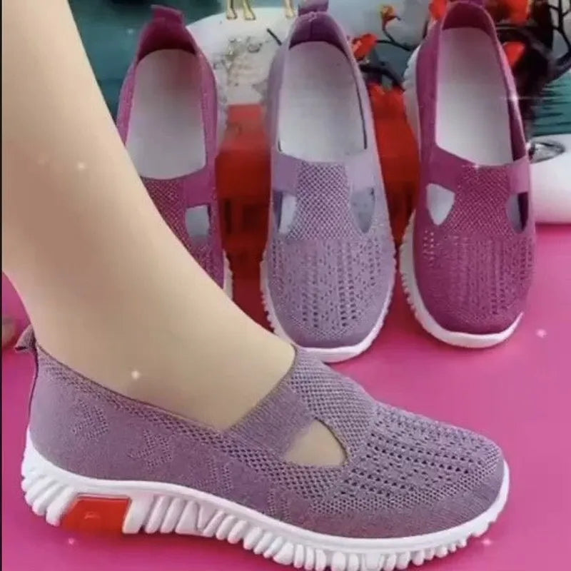 Summer mesh casual sneakers for women