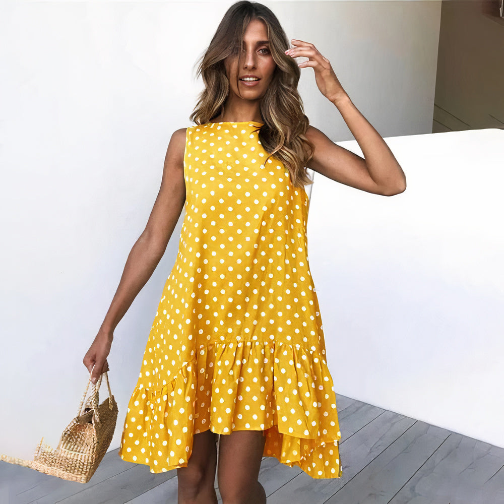 TARYN - Summery chiffon dress