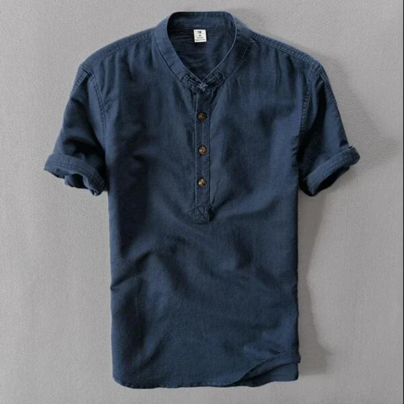 Geoffrey - linen summer shirt