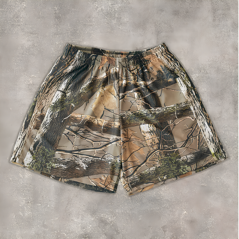 Undi - Unisez Camo Shorts