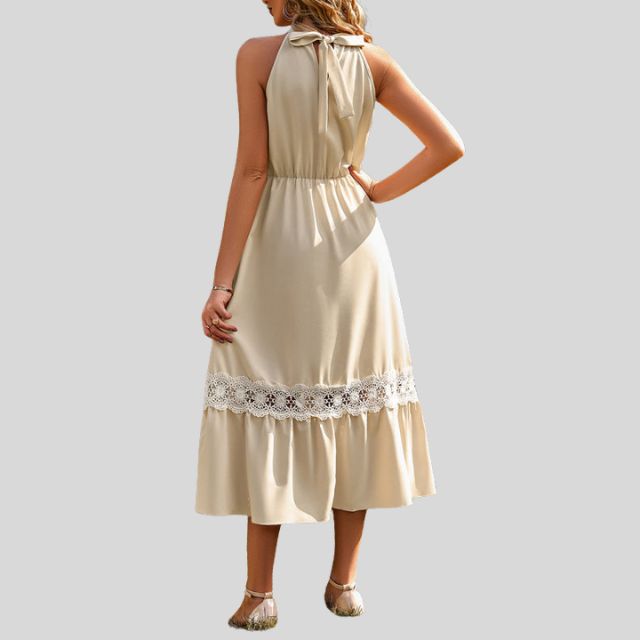 Adrianna - Elegant high waist maxi dress