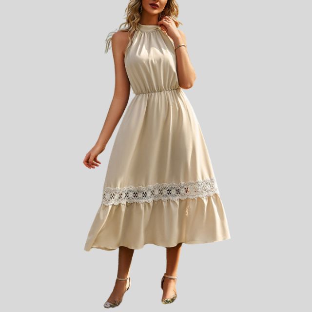 Adrianna - Elegant high waist maxi dress