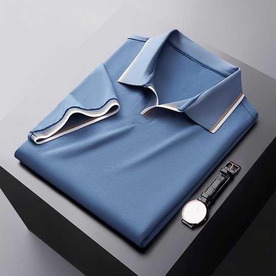 Egon - High-quality lapel polo shirt