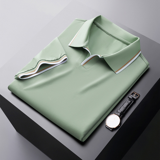 Egon - High-quality lapel polo shirt