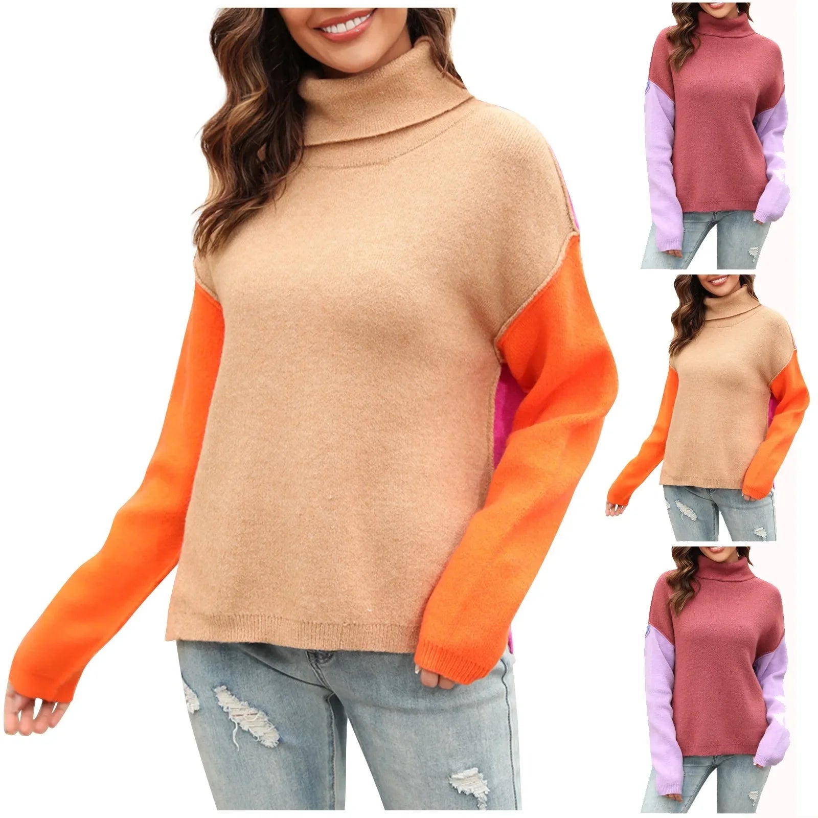 Stunning Colour Block Pullover