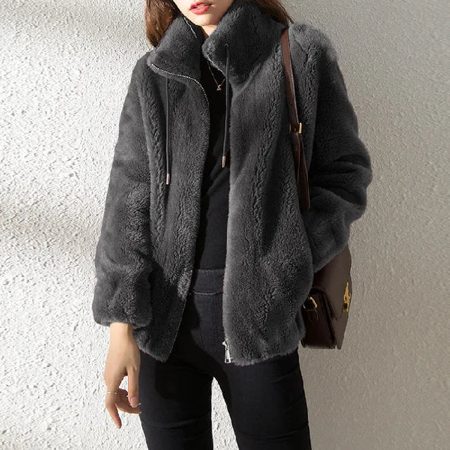 Aubrey - Soft turtleneck coat