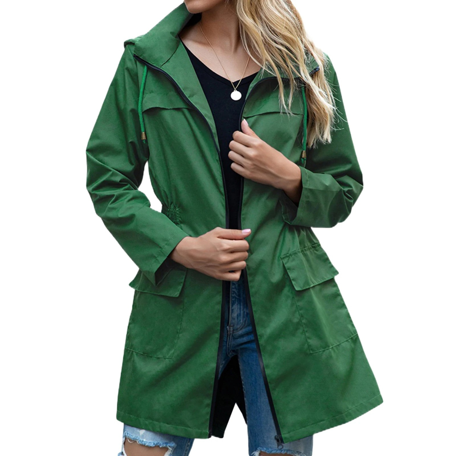 Derya | Women's Lightweight Waterproof Windproof Summer Jacket - Practical & Stylish