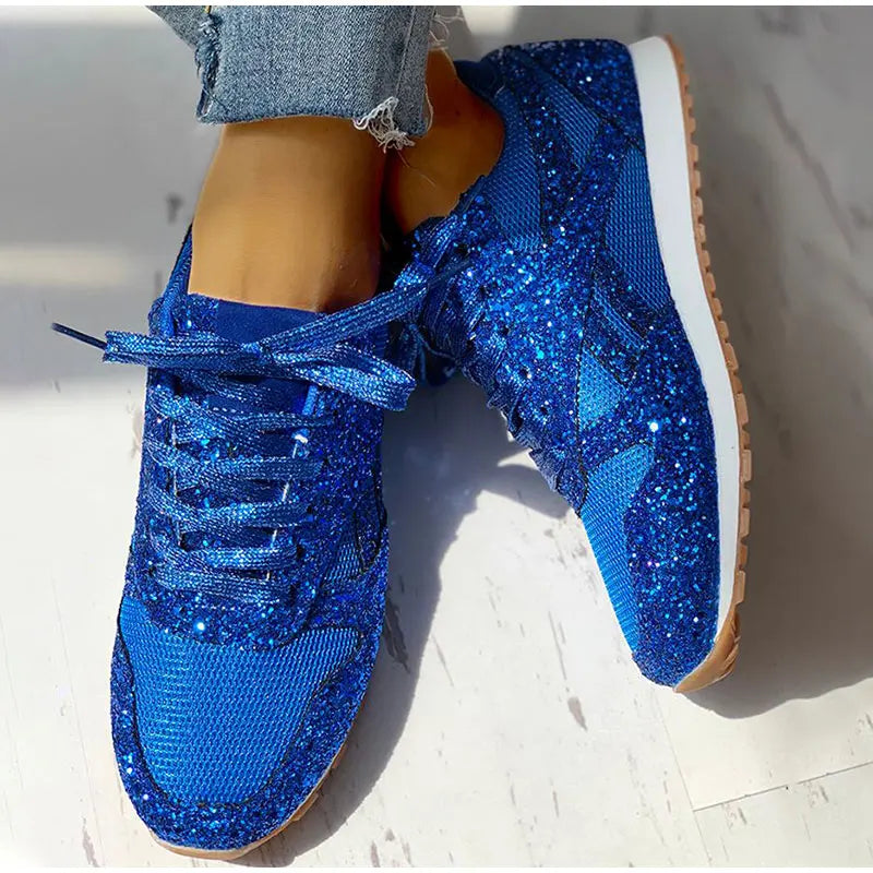 Kiari – sports shoes with sequins for women