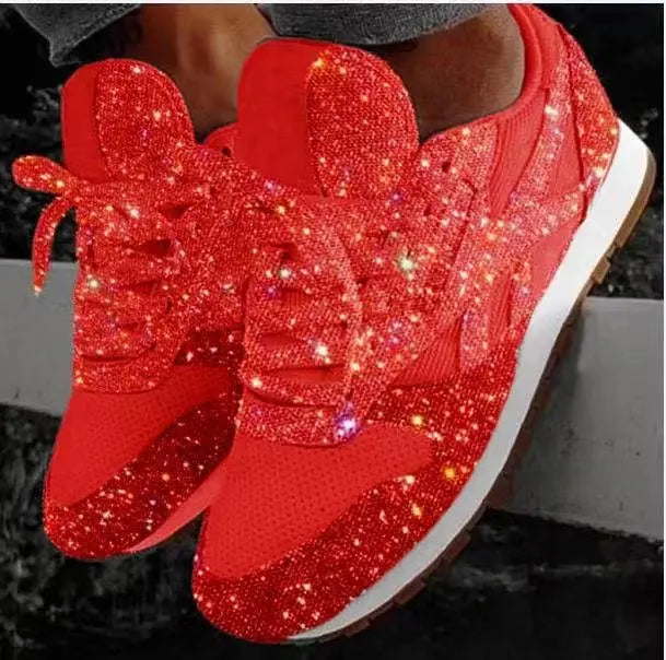 Cassie - Glitter Sneakers