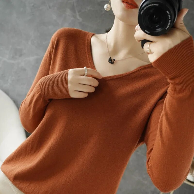 Abelle - V-neck jumper