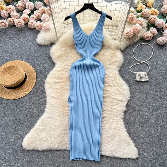 Shirley -  Bodycon Long Dress