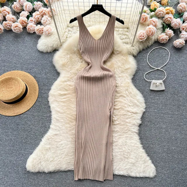 Shirley -  Bodycon Long Dress