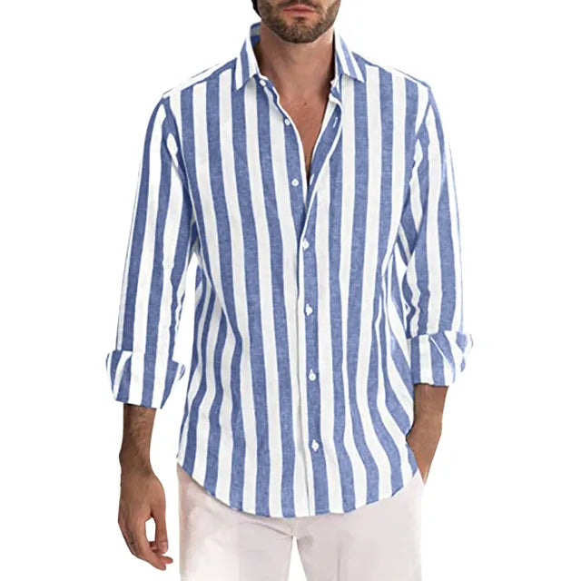 Men's Linen-like Shirt