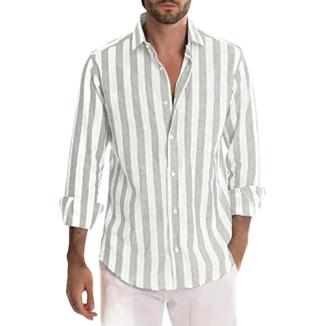 Men's Linen-like Shirt