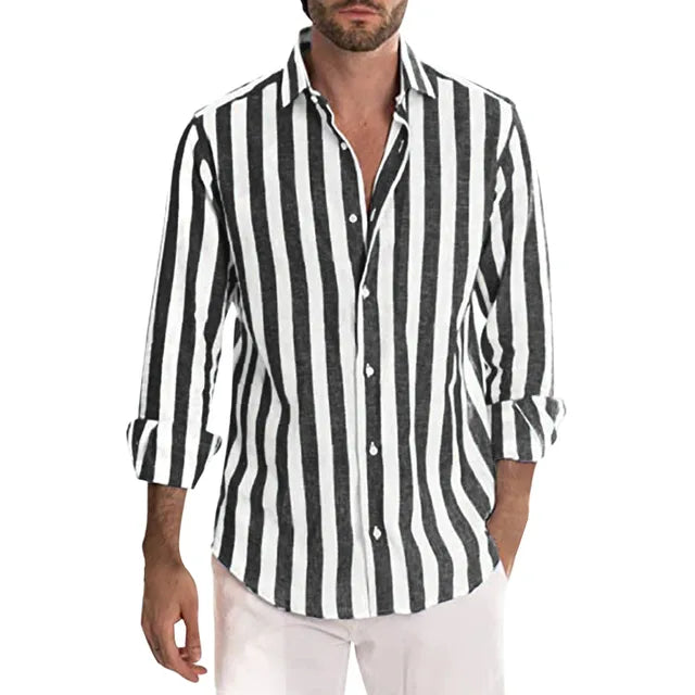 Men's Linen-like Shirt