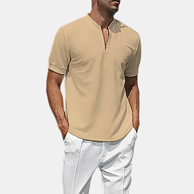 Augusto - Short-sleeved business shirt for men