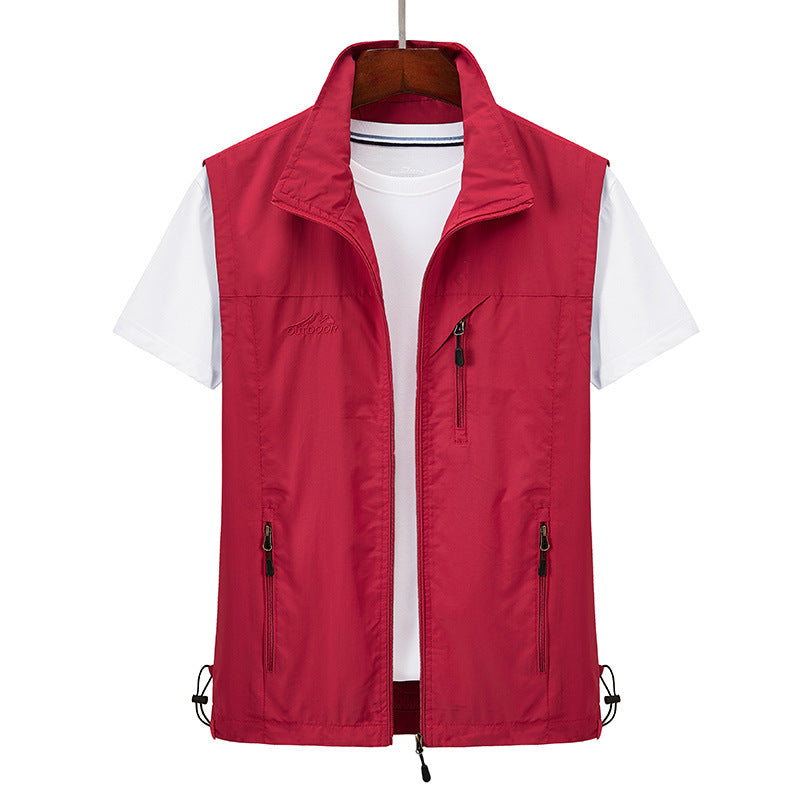 Theo - Lightweight Sleeveless Jacket For Men