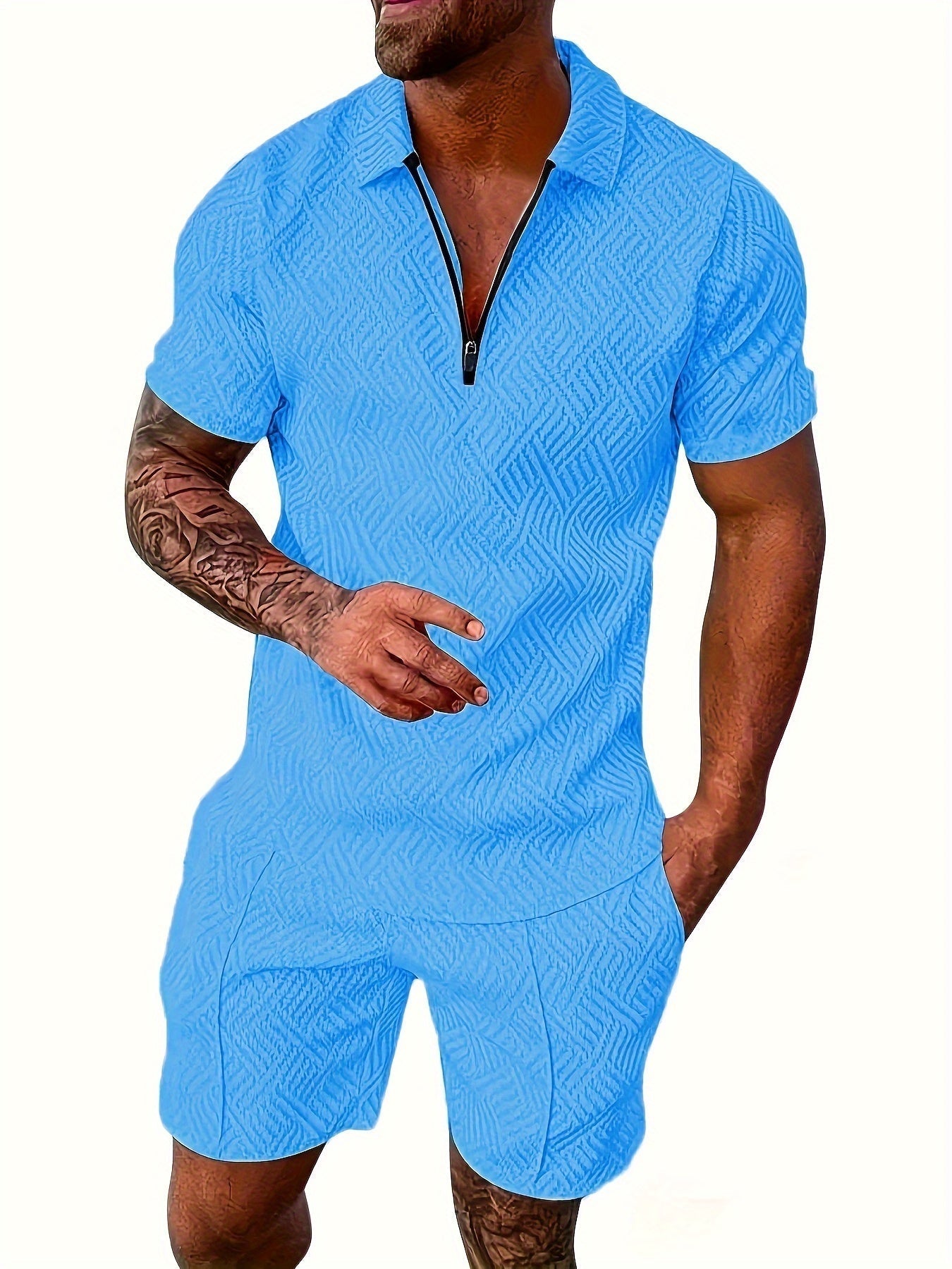 Anthony | Men's Shirt & Shorts Set | Co-Ord